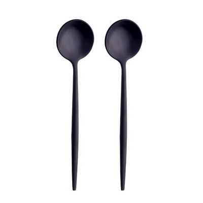 Rozsdamentes acél kávéskanál Keverőkanalak Teáskanál Hosszú nyelű teáskanál Sütemény Teáskanál Hosszú Kanál keveréshez T21C