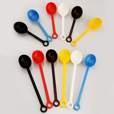 Pp Fructe Pulbere Lingurite Cafea Lingurita de Masurare Maner Lung Condiment Mixing Stick Special Lapte Ceainic Bucatarie 10PC/LOT