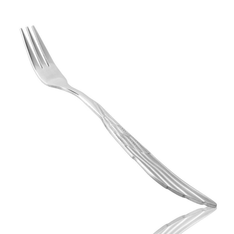 Virtuvinis baras Kavos indai Kavos kaušeliai Nerūdijančio plieno Angel Wing Vakariniai stalo reikmenys Vaisių šakutės Desertinis Kavos šaukštelis 6 vnt/part.