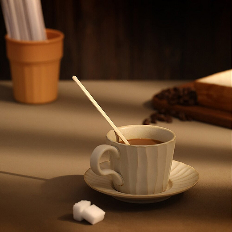 1000/500 kom Bar Kafić Kućna upotreba Mješalica za kavu Vruća hladna konzumacija Jednokratna drvena miješalica za piće Biorazgradivo posuđe