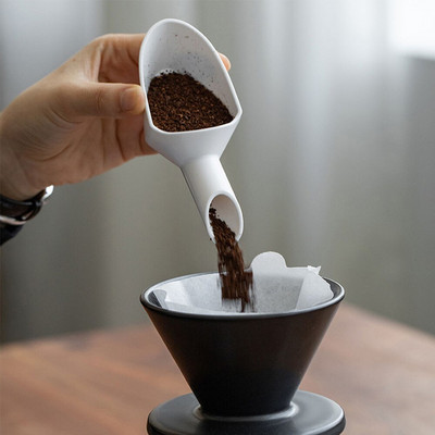 CAFEDE KONA Odmerná lyžica na kávu, 20 g odmerka, kávové zrná, cukor, korenie, kuchynský odmerný nástroj, kávová lyžička, zodpovedajúca séria