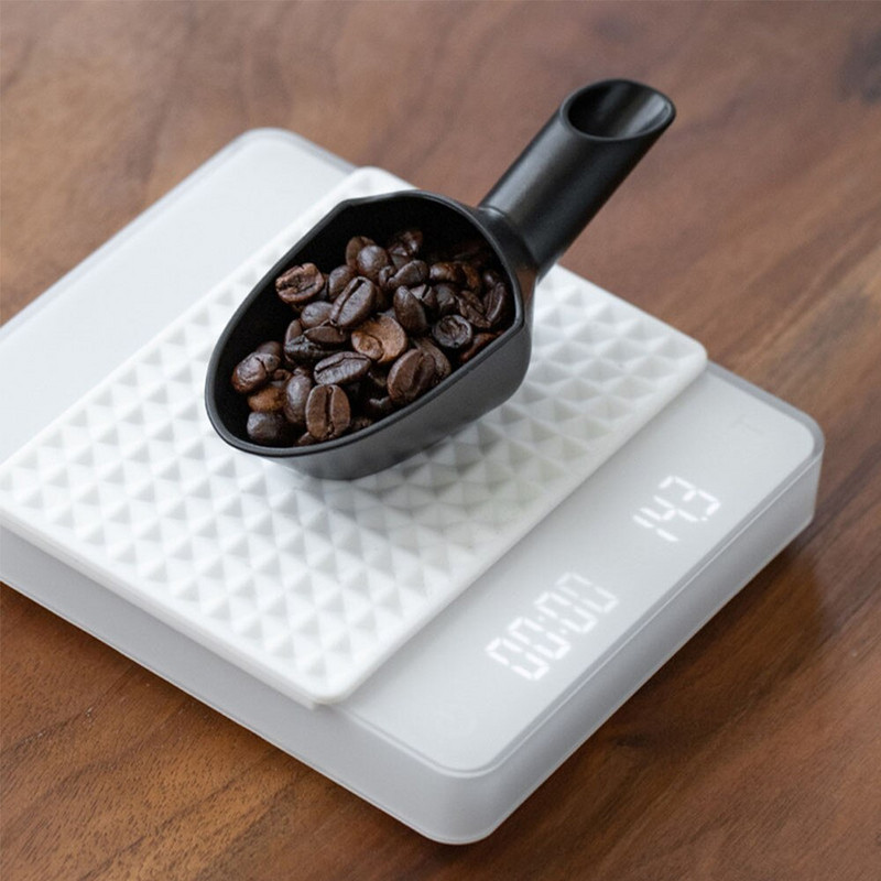 CAFEDE KONA Odmerná lyžica na kávu, 20 g odmerka, kávové zrná, cukor, korenie, kuchynský odmerný nástroj, kávová lyžička, zodpovedajúca séria