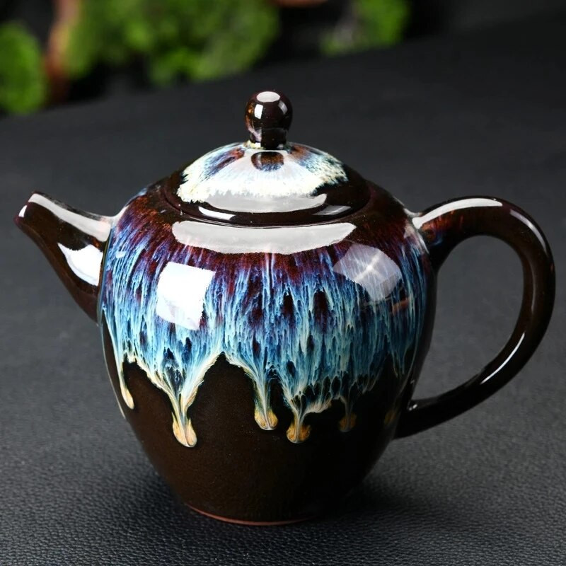 Čínska cestovná čajová súprava Kung Fu, keramická glazúrovaná kanvica na čaj, šálka Gaiwan, porcelánová čajová súprava, kanvice, súpravy čajového riadu, riad na nápoje, čajový obrad