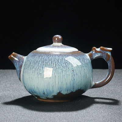 Vynikajúca čajová kanvica s hviezdicovou glazúrou 250 ml keramická kung-fu čajová kanvica, čajová súprava, porcelánová čajová kanvica, tradičná čínska čajová súprava