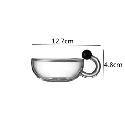 Skaidrus stiklinis arbatinukas arbatinukas Kung Fu arbatos rinkinys Popietės arbatos rinkinys Arbatos virdulys Stiklinis arbatos puodelis Arbatos indai Arbatos gaminimo įrankiai Arbatos indų rinkinys