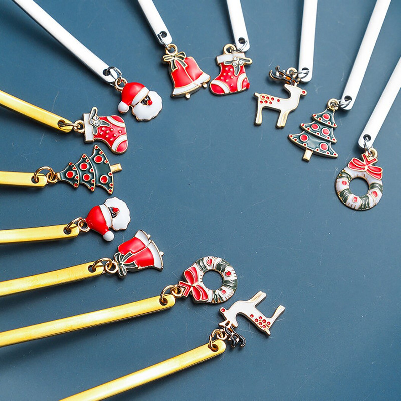 6 vnt Naujųjų metų nerūdijančio plieno Kalėdų šaukštas Kalėdų dovanos vakarėlio stalo papuošalai Pienas kavos šaukštas Kalėdų virtuvės dekoro indai