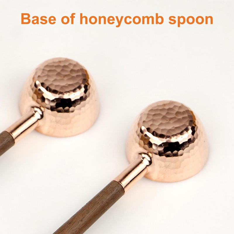 Kavos šaukštelis medinės rankenos kavos kaušelis Daugkartinis lengvas, ekologiškas daugiafunkcis kavos matavimo šaukštas