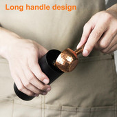 Linguriță de cafea Creativă cu mai multe utilizări Red Cupru Lingură de măsurare compactă precisă Rechizite de uz casnic