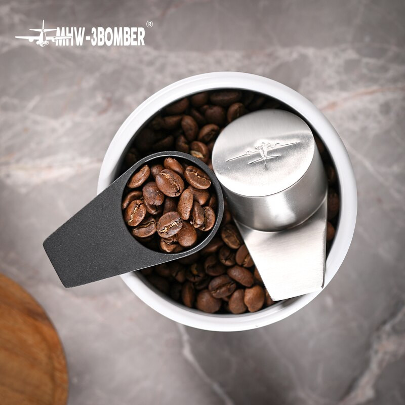 Nerezová oceľová odmerka na kávové zrná, malá prenosná lyžička na espresso, elegantné kuchynské doplnky do kaviarne, náradie pre baristov