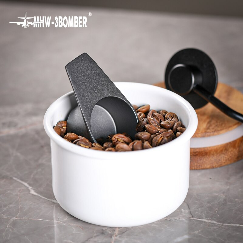 Nerezová oceľová odmerka na kávové zrná, malá prenosná lyžička na espresso, elegantné kuchynské doplnky do kaviarne, náradie pre baristov