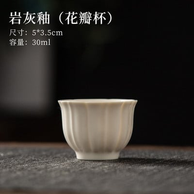 5 db-os kerámia teáscsésze készlet Kézzel készített teáskészlet teáscsésze Kung Fu teáskészlet kis teástál Vintage teáscsésze kínai teáskészlet Porcelán csészék