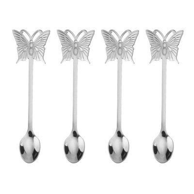 Žlica Žlice Leptir Led Vilin konjic Lopate Posluživanje pudinga Stol za predjelo Metalna večera Korejski koktel Kava Krema za miješanje