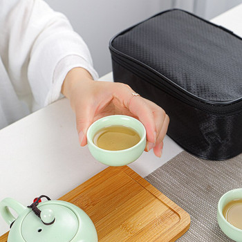 Celadon Carp Tea Cups Kung Fu Teaware Κινέζικο Xishi Beauty Teaware Οικιακό απλό φορητό κεραμικό δοχείο τσαγιού ταξιδιωτικό κιτ δώρου