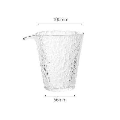 Aukštos kokybės plaktukas stiklinis arbatos rinkinys Japoniškas arbatinukas Kinų Kung Fu arbatos ceremonijos puodeliai Kavos puodeliai Stiklinis puodelis Gaiwan Arbatos puodas