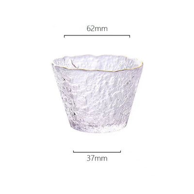 Aukštos kokybės plaktukas stiklinis arbatos rinkinys Japoniškas arbatinukas Kinų Kung Fu arbatos ceremonijos puodeliai Kavos puodeliai Stiklinis puodelis Gaiwan Arbatos puodas