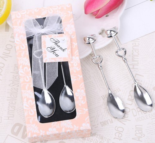 (50Pcs/lot=25Sets) Darovi za vaš poseban dan, srebrna glazbena nota, žličica za kavu, vjenčani darovi, pokloni za zabavu na temu čaja