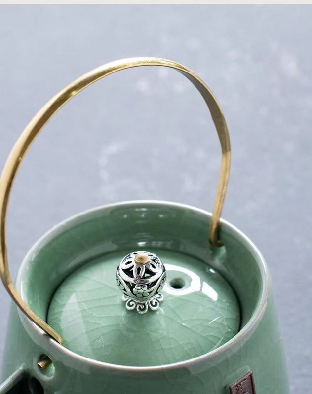 Retro keramički čajnik Set za čaj Puer Posuda za čaj i set šalica Grijani kuhalo Posuđe za čaj Čajnici Kineska šalica Posluživanje Ceremonija Caffe bar od gline