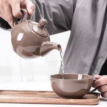 Κεραμικό σετ τσαγιού ιαπωνικού τύπου Οικιακό φίλτρο Mini Kungfu Black Tea Travel Μονό δοχείο και Σετ τσαγιού Δωρεάν αποστολή