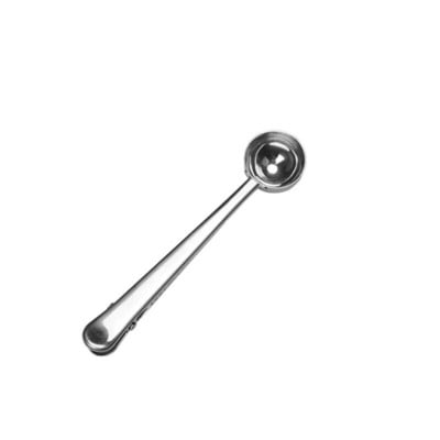 Linguriță de cafea din oțel inoxidabil două-în-unul, clemă de etanșare multifuncțională, lingură de măsurare, unelte creative de bucătărie, consumabile pentru condimente