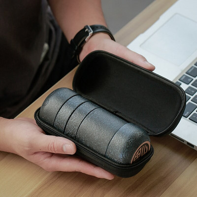 Kinijos Gaiwan arbatos rinkinys Kung Fu puodelis baltos keramikos baltos arbatos indai su 4 puodeliais arbatos rinkiniais nešiojamas kelioninis arbatos rinkinys su kelioniniu krepšiu