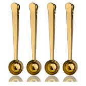 2 u 1 Žličica za kavu od nehrđajućeg čelika Kuhinjska lopatica za kavu Mljevena mjerna žlica s dugom ručkom za čaj Mlijeko u prahu Instant napitci