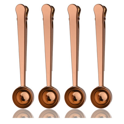 2 u 1 Žličica za kavu od nehrđajućeg čelika Kuhinjska lopatica za kavu Mljevena mjerna žlica s dugom ručkom za čaj Mlijeko u prahu Instant napitci