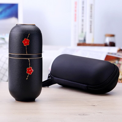 Koncentrična šalica Prijenosni pribor za čaj Keramički kung fu putni set za čaj Šalica u japanskom stilu Čajnik na otvorenom Ceremonija kuhalo za vodu