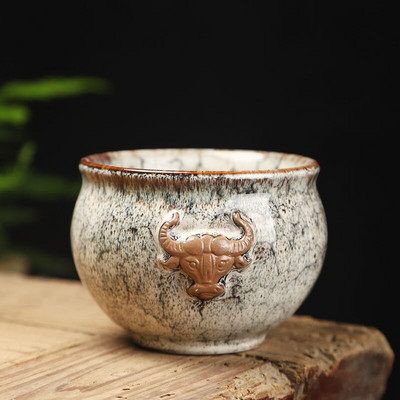 Bol de ceai din ceramică de 200 ml. Set de ceai Kung Fu.