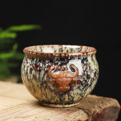 Bol de ceai din ceramică de 200 ml. Set de ceai Kung Fu.