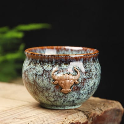 Bol de ceai din ceramică de 200 ml. Set de ceai Kung Fu.