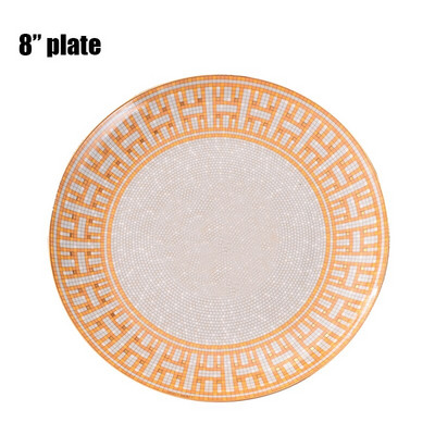 Klasične europske porcela Šalice i tanjurići za kavu Posuđe Tanjuri za kavu Posuđe Poslijepodnevni čaj Kućna kuhinja