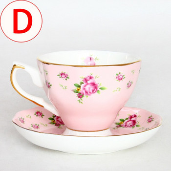 Σετ φλιτζάνι καφέ European bone china Αγγλικό σετ απογευματινό τσάι πιατάκι για φλιτζάνια καφέ Επιδόρπιο
