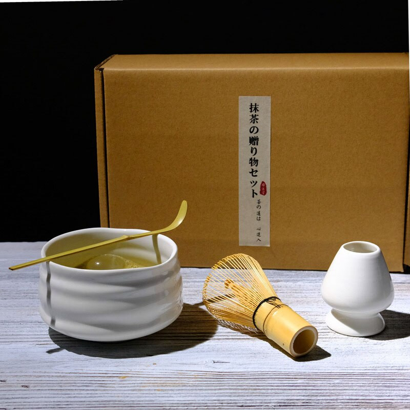 Ľahko čistiteľná súprava na čaj Matcha, stojan na náradie, domáca miska, metlička, naberačka, darčekový obrad, tradičné japonské čajové súpravy, príslušenstvo, ručne vyrábané