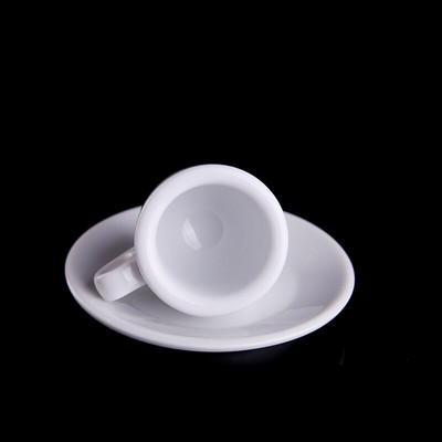 9 mm hrubý keramický minimalistický espresso hrnček s podšálkou, sada, súťaž, špeciálny 55 ml kancelársky pohár na mlieko, domáci čajový riad
