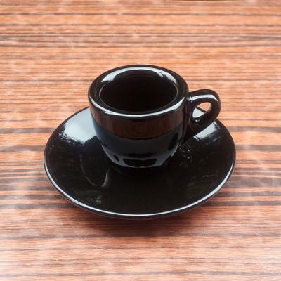 9 mm hrubý keramický minimalistický espresso hrnček s podšálkou, sada, súťaž, špeciálny 55 ml kancelársky pohár na mlieko, domáci čajový riad