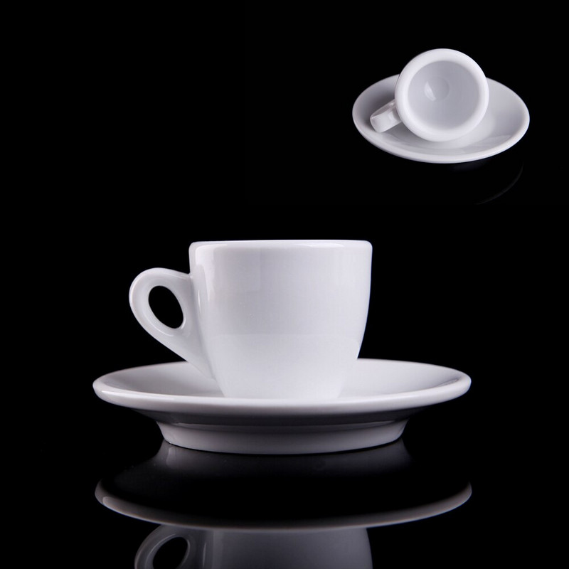 9 mm hrubý keramický minimalistický espresso hrnček s podšálkou, sada, súťaž, špeciálny 55 ml kancelársky pohár na mlieko, domáci čajový riad