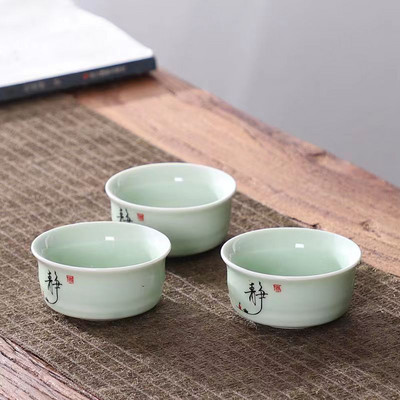 Razni stilovi keramičkih setova šalica za čaj Set od 3 komada šalica za čaj Kung Fu setovi čaja i šalice za čaj Kineska zdjela Porculanske šalice Šalica od porculana