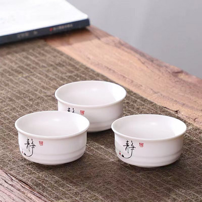 Razni stilovi keramičkih setova šalica za čaj Set od 3 komada šalica za čaj Kung Fu setovi čaja i šalice za čaj Kineska zdjela Porculanske šalice Šalica od porculana