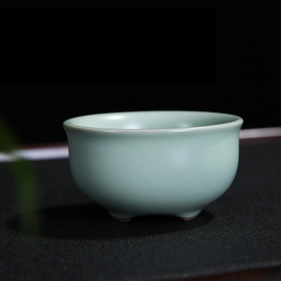 4 vnt./stal. Vienspalvis Ru krosnies arbatos puodelis Rankų darbo arbatos dubuo Keraminis kavos puodelis Porcelianinis arbatos rinkinys Priedai Vieno puodelio gėrimai