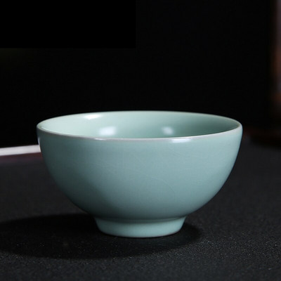 4 vnt./stal. Vienspalvis Ru krosnies arbatos puodelis Rankų darbo arbatos dubuo Keraminis kavos puodelis Porcelianinis arbatos rinkinys Priedai Vieno puodelio gėrimai