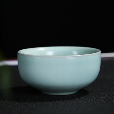 4 vnt./stal. Vienspalvis Ru krosnies arbatos puodelis Rankų darbo arbatos dubuo Keraminis kavos puodelis Porcelianinis arbatos rinkinys Priedai Vieno puodelio gėrimai