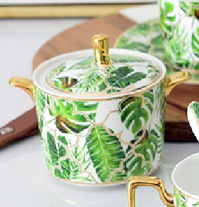 Ceai de cafea Ceai englezesc de dupa-amiaza Set de ceai Bone China de calitate superioara 180ML Vase de lux