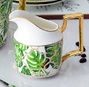 Ceai de cafea Ceai englezesc de dupa-amiaza Set de ceai Bone China de calitate superioara 180ML Vase de lux