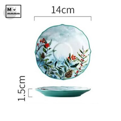 Set Cani Ceramica Cu Farfurioare Ceas Bts Ceni Mic Dejun Originale Ceas Espresso Cani Animale Padure Set Cesti Cafea Cu Farfurie Desert