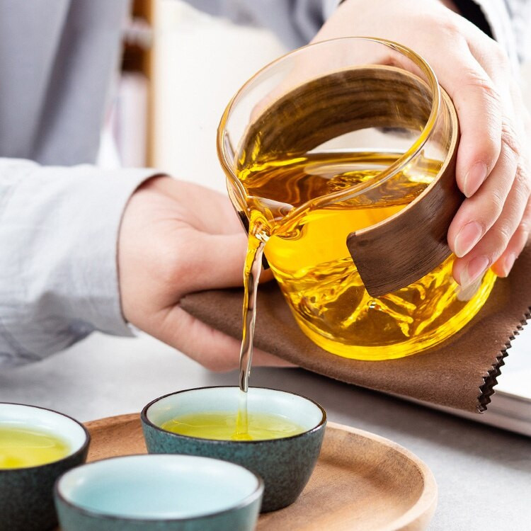 Kreativni prijenosni putni Kung Fu set za čaj Jednostavna keramika protiv opeklina Quik šalica za čaj Poklon za prijatelje Čajice 1 lonac i 3 šalice