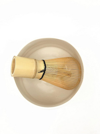 Най-популярен комплект за чай Matcha Органичен бамбук Whisk 100 зъба Chasen Scoop Kline Glazed Chawan Bowl и Reshaper Holder Filter