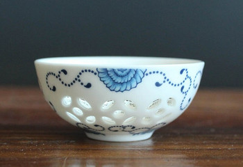 Изящна ажурна керамична чаша 1 бр., традиционна китайска порцеланова чаша за чай, чаша за чай Kung Fu, аксесоари за чай чаша за зелен чай
