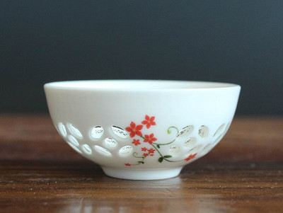 Изящна ажурна керамична чаша 1 бр., традиционна китайска порцеланова чаша за чай, чаша за чай Kung Fu, аксесоари за чай чаша за зелен чай