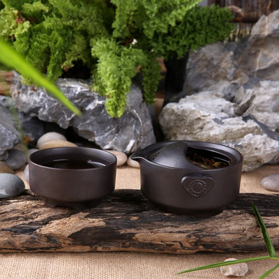 Set za čaj od ljubičastog pijeska uključuje 1 lonac i 1 šalicu, putni čajnik, elegantan gaiwan, ručno rađeno lijepo i jednostavno kuhalo za vodu, kung fu čajnik