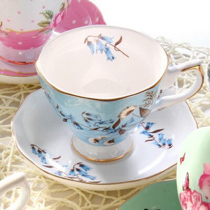 Set ceașcă de cafea European Bone China Set ceai de după-amiază în stil englezesc Farfurie ceașcă de cafea Ceșă de cafea Bone China în stil european